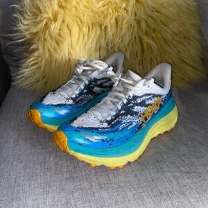 Hoka One One Stinson 7 Camo Running Trail Sneakers